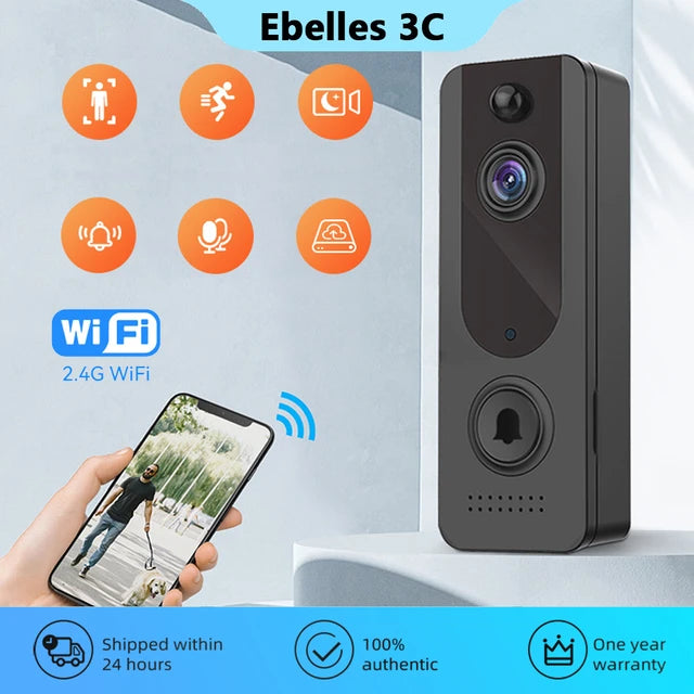 Timbre Video portero wifi 1080 app Aiwi
